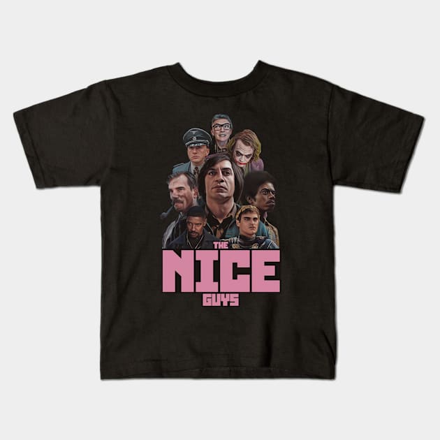 The Nice Guys Kids T-Shirt by Art Simpson